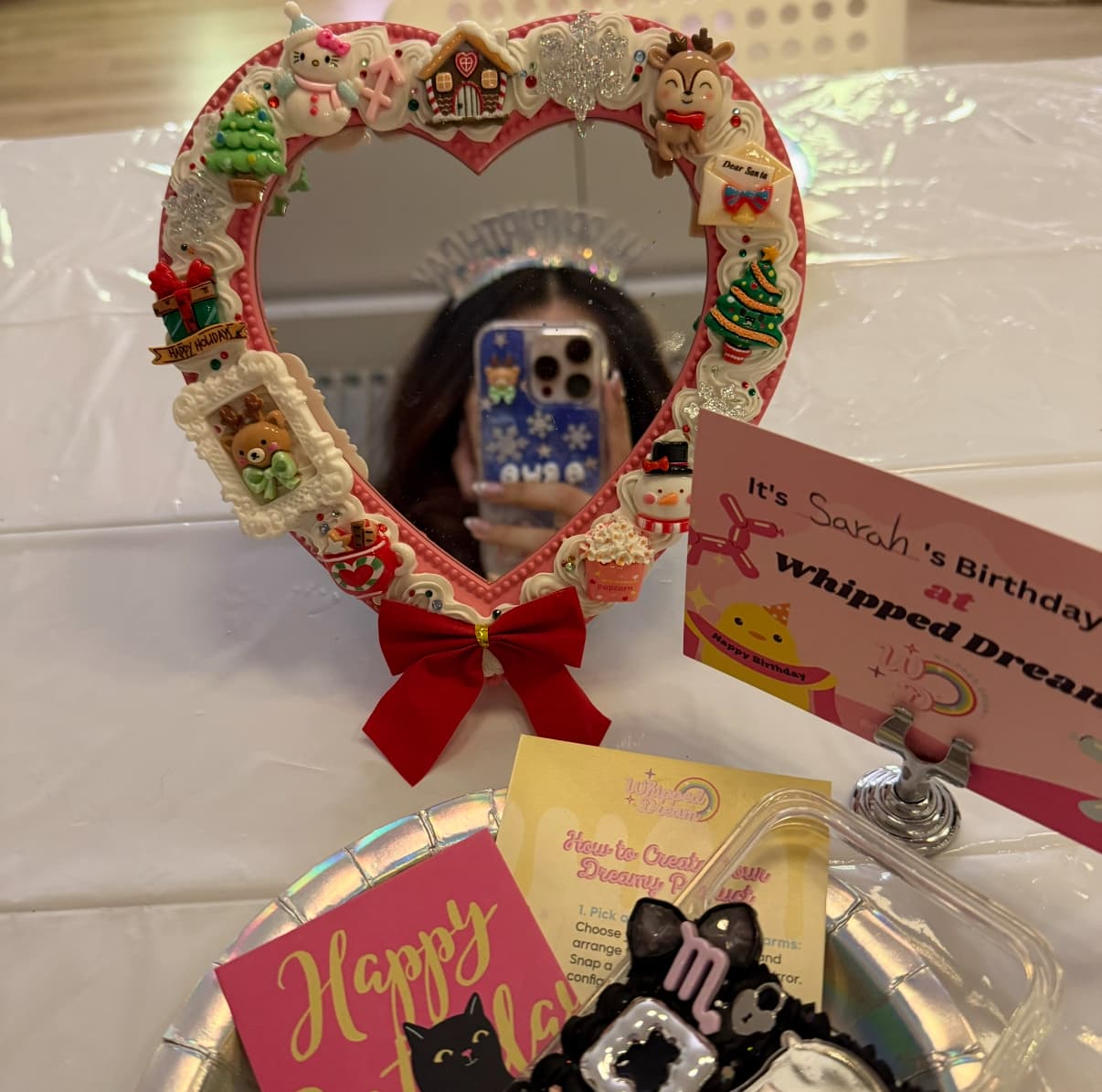 تجربة ابداعية لفتاة الميلاد !